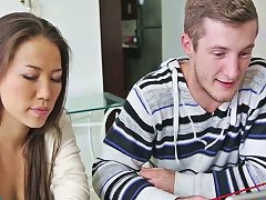 Free Porn Kalina Ryu In Studying Turns Into Fucking Porn Videos