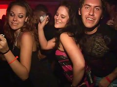 Free Porn Pretty Amateur Teens With Long Hair Dancing Erotically In A Party At The Club