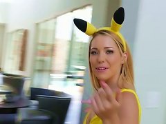 Free Porn Sweet Blondie In Fancy Yellow Suit Raylin Ann Gets Banged In Mish Pose Tough